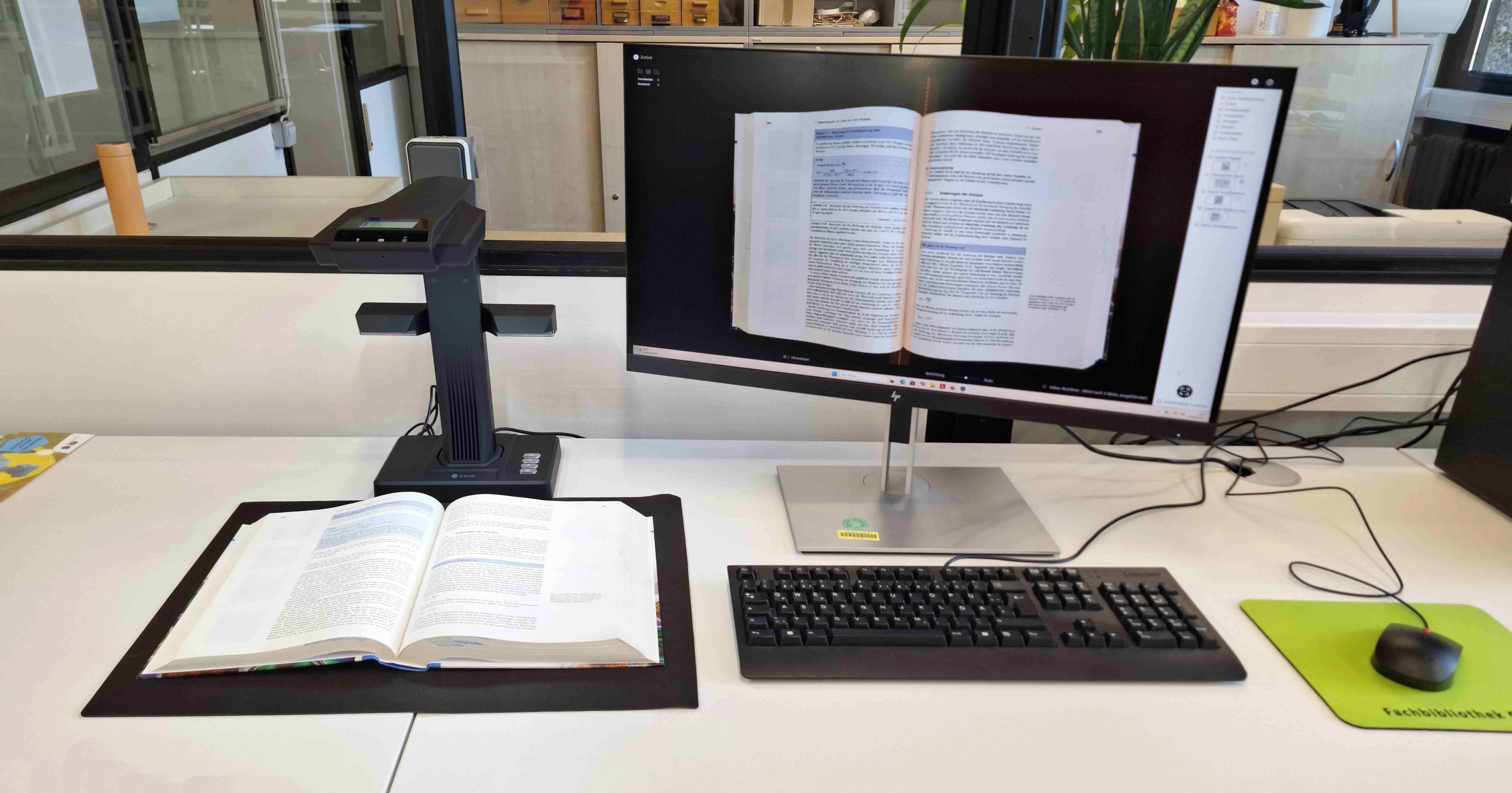 Book scanner