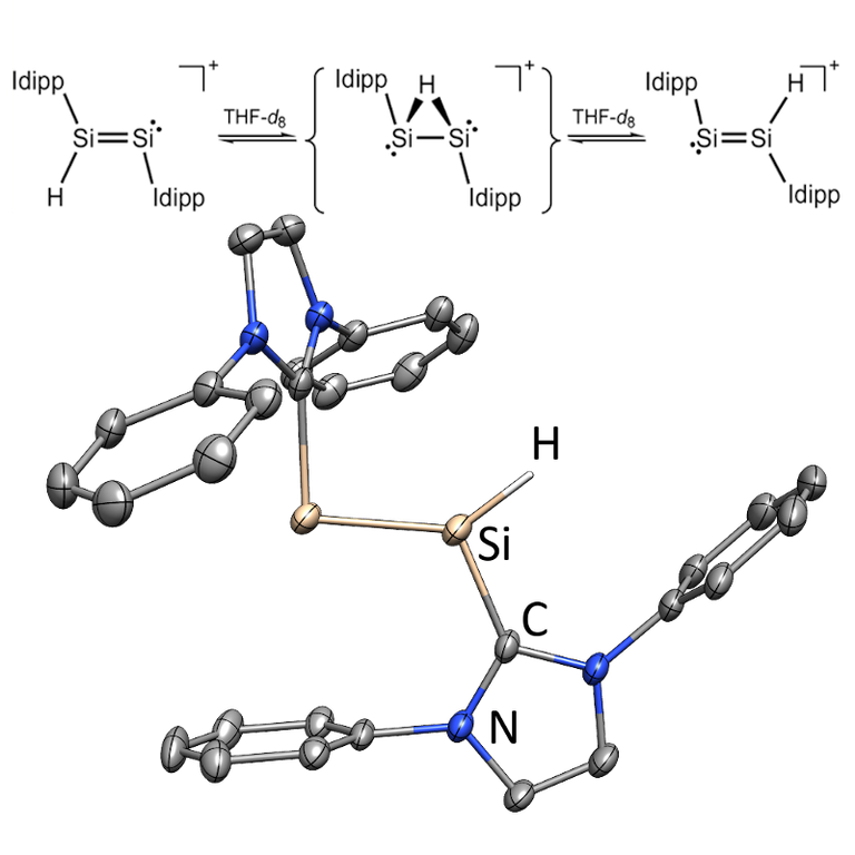 Protonated Disilicon(0)