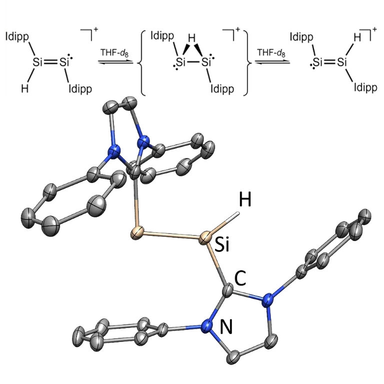Protonated Disilicon(0)