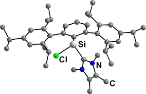 2010 - NHC Addukte von Arylchlorsilanen