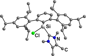 2010 - NHC Addukte von Arylchlorsilanen