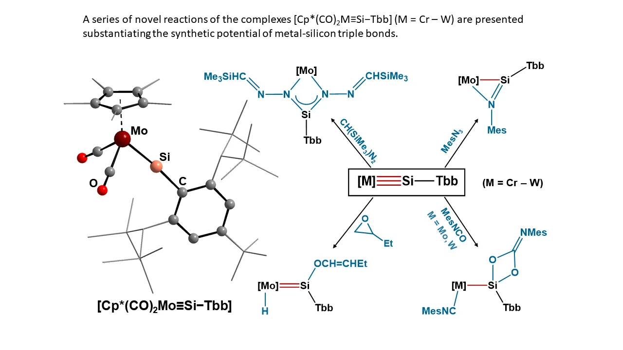 2025 - Metal-silicon triple bonds
