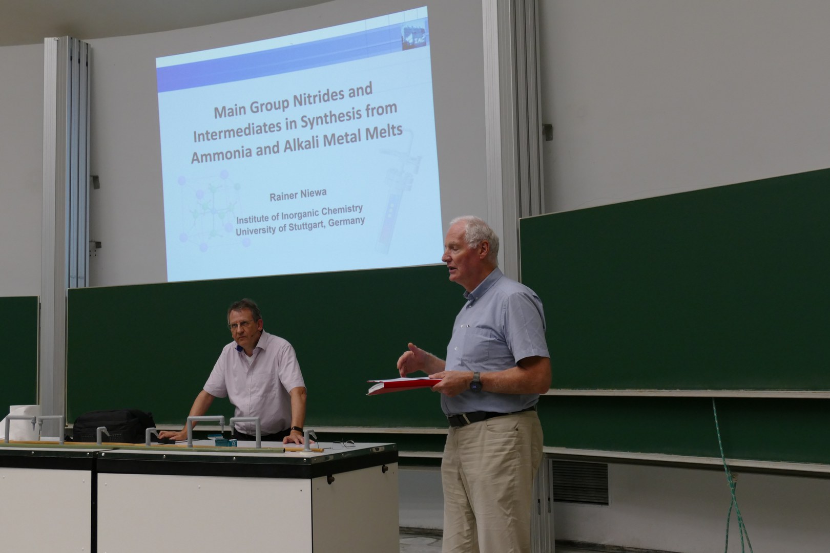 AC-Kolloquium am 22.06.2023: Vortrag Prof. Dr. Rainer Niewa