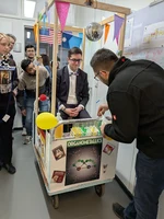 Dr. Tim Schwartz is “crowned” the first PhD of the Lu Group @UniBonn