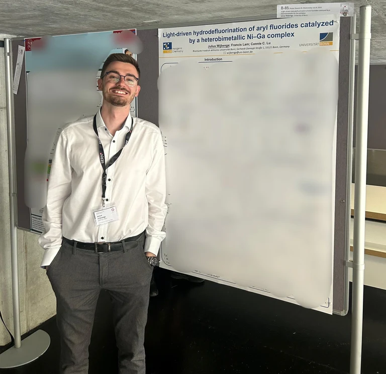 Erfolgreiche Posterpräsentation bei der EuCOMC 25: Julius Wijbenga ausgezeichnet