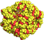 Adsorption of the antibiotic tetracycline on a nylon 6,6 (N66) nanoplastics particle