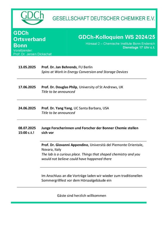 GDCh SS 2025